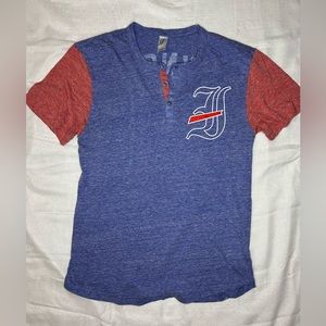 Every Time I Die ETID three button raglan tee mens small